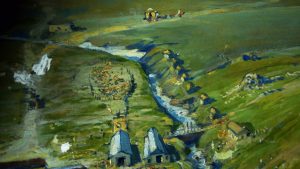 Los arroyos invisibles bajo el suelo de Mar del Plata, una historia que pudo cambiar nuestro paisaje urbano 9 Mural fundacional con arroyo